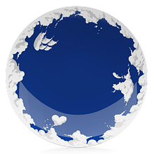 Тарілка обідня Heavenly (28 см) — Special Edition