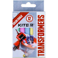 Мел цветной Kite Jumbo Transformers, 12 штук (TF21-075)