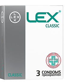 Презервативи LEX класік 3шт