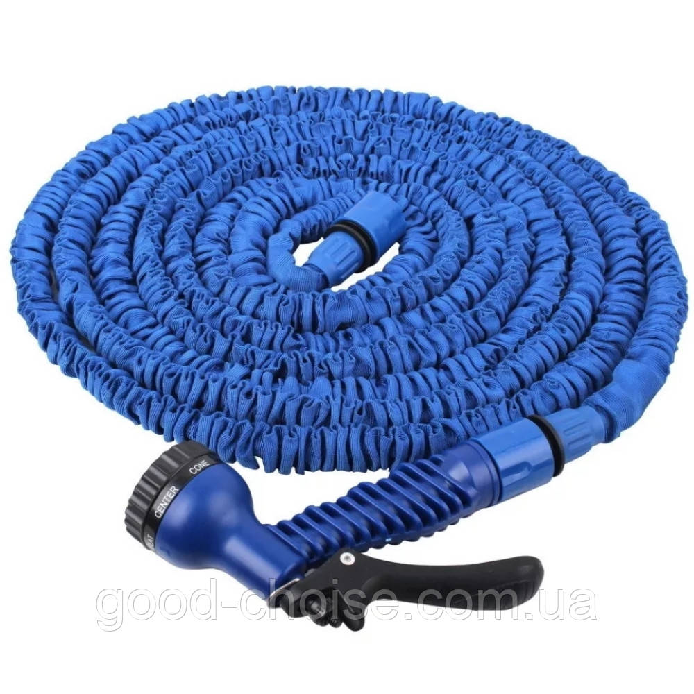 Шланг для поливу з розпилювачем, 45м, Magic Hose / Розтягуючий садовий шланг
