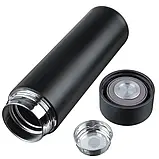 Термос із датчиком температури 500 мл чорний, фото 3