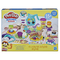 Набір ігровий Play-Doh Coffee'n Tea Party Playset (Чайно-кавова вечірка), 397 г (F1791_F5751)