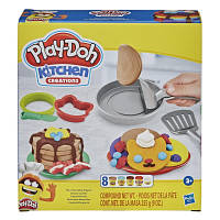 Набор игровой Play-Doh Flip'n Pancakes Playset (Летающие блинчики), 255 г (F1279)