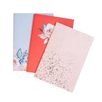 Набір зошитів Olena Redko А5 Floral (лінія, клітинка, крапка) (JHN0056)