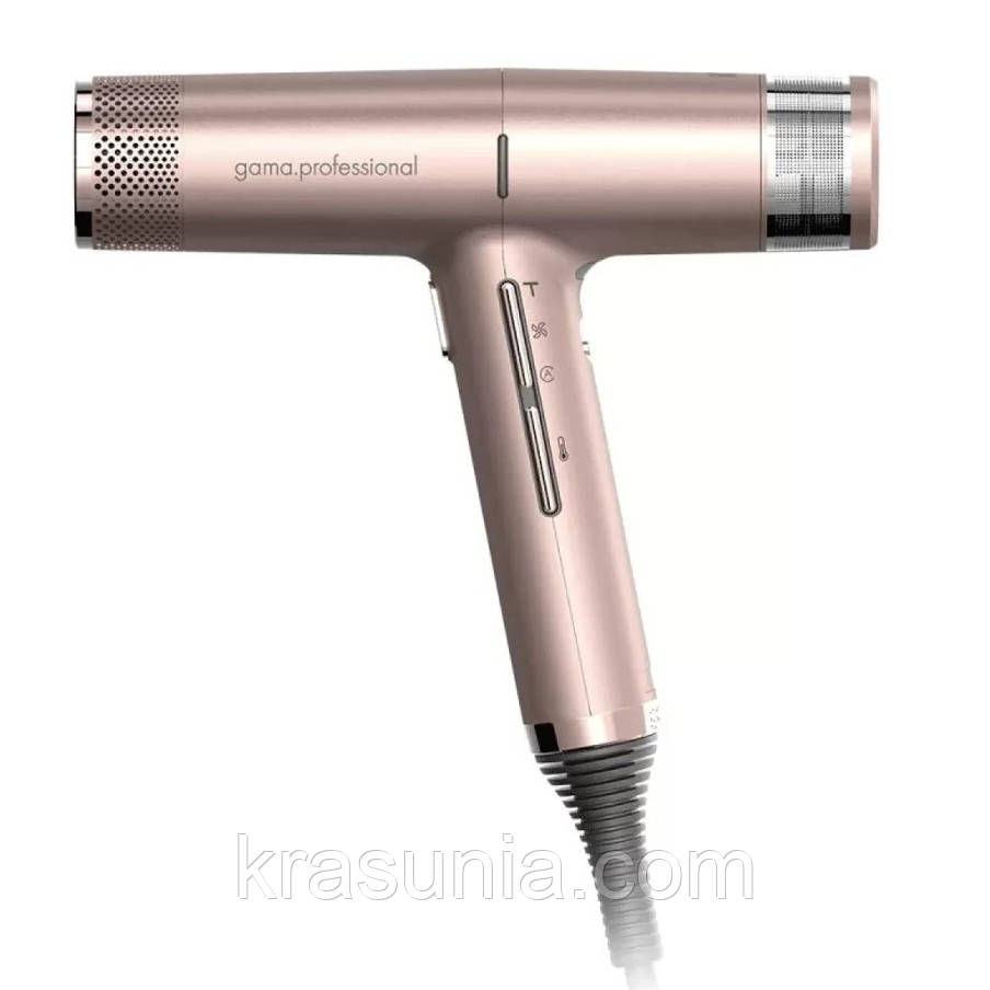 Фен професійний Gama IQ 2 Rose Gold рожеве золото