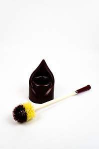 Йоржик для унітазу вишневий