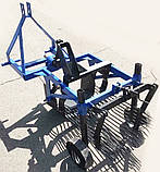 Однорядна вібраційна картоплекопалка КТН-1ВЄ до мінітрактора (активний ніж 50см, вага 86 кг), фото 3