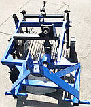 Однорядна вібраційна картоплекопалка КТН-1ВЄ до мінітрактора (активний ніж 50см, вага 86 кг), фото 8