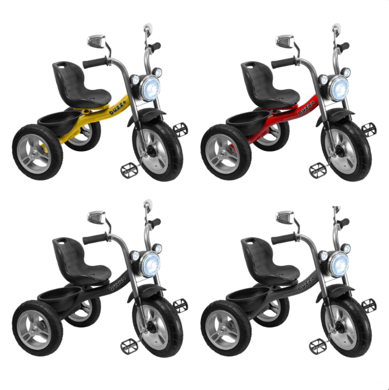Дитячий велосипед триколісний TILLY BUZZ+ T-325/1