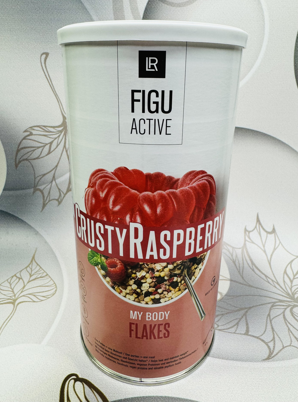 Пластівці для схуднення LR Figu Active Crusty Raspberry Flakes