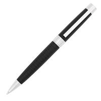 Ручка подарочная шариковая Cabinet Metropolitan черная для мужчин женщин брендированный футляр (O15369-01)