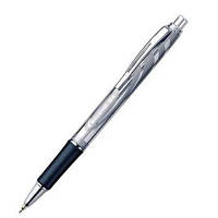Ручка подарочная шариковая Flair 987F Baleno Deluxe брендированный футляр серебряная для мужчин женщин