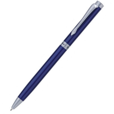 Ручка подарункова кулькова Flair Brain пластиковий футляр синя для чоловіків жінок пластиковий футляр (51535)