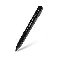 Ручка подарочная шариковая автоматическая Moleskine Go 10 мм / Черная для мужчин женщин (EW8T1CBK10TAG)