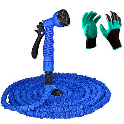 Садовий шланг для поливу 60 м / 200 ft, V-HOSE PRO + Подарунок Рукавички садові / Шланг, що розтягується