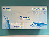 Рукавички латексні нестерильні без пудри "IGAR" розмір S (6-7) 100шт/уп (50 пар), фото 2