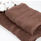 Рушники бавовняні поштучно TM Теп Україна 50*90 Tender Touch Brown