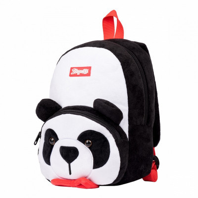 Рюкзак дитячий 1 Вересня K-42 Panda, білий/чорний (557984)