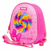 Рюкзак детский 1 Вересня K-43 Lollipop, для девочек, розовый (552277)