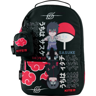 Рюкзак для підлітка (міський) Kite Education teens Naruto, для хлопчиків, чорний (NR23-2569L-1)