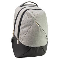 Рюкзак для подростка (городской) Optima 17,5", черный/розовый (O96910-02)
