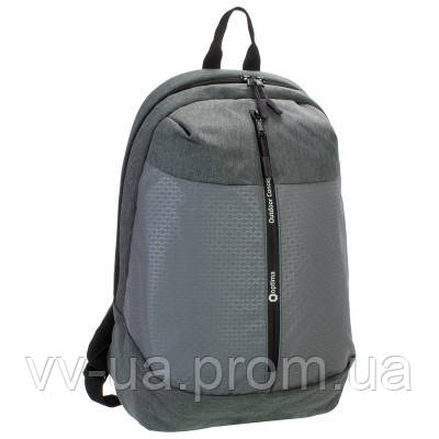 Рюкзак для підлітка (міський) Optima 17,5", чорний/синій (O97524)