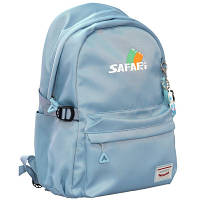 Рюкзак для подростка (городской) SAFARI, для девочек, голубой (22-221M-2)