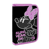 Пенал твердый Yes HP-04 Minnie Mouse, одинарный, с 2 клапанами (533127)