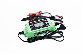 Зарядний пристрій 4.2 Amp 6 / 12V мікропроцесор, 10-ступ. зарядки з тестером  ARM-SC4E