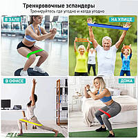 Гумка для фітнесу Fit Simplify GO DO 5 шт, спортивна гумка для тренувань, гума для тренувань