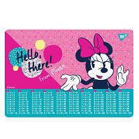 Подложка для стола Yes Minnie Mouse, 42,5x29 см, таблица умножения (492045)