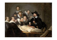 Лист Rembrandt — The Anatomy Lesson