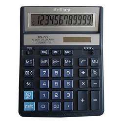 Калькулятор  бухгалтерський  Brilliant BS 777 BL (12 розрядний)