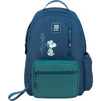 Рюкзак шкільний для підлітка (міський) Kite Education Snoopy, зелений (SN22-949M)