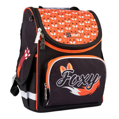 Рюкзак школьный каркасный ортопедический для первоклассника Smart PG-11 Foxy, для девочек (558994)