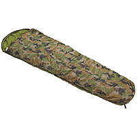 Тактический спальный мешок MFH Mummy Sleeping Bag Woodland