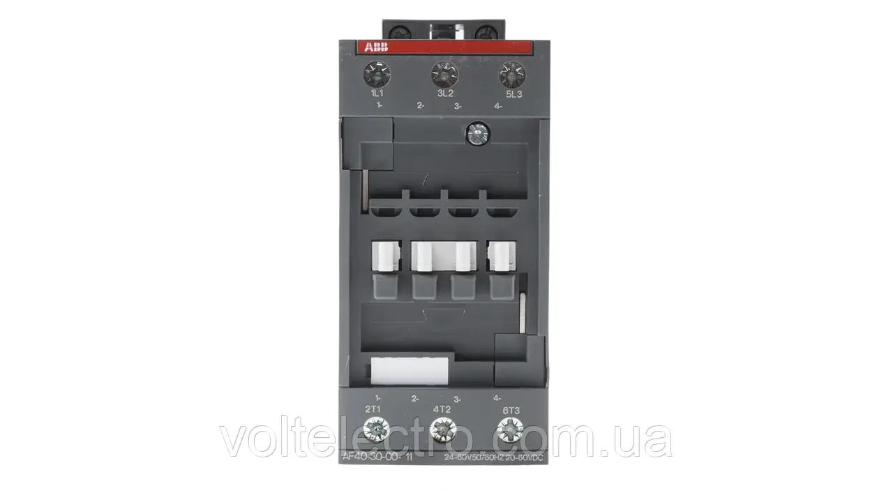 Контактор ABB 40А 24-60В AC/DC AF40-30-00-11 ( 1SBL347001R1100 ), фото 1