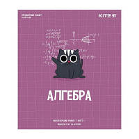 Тетрадь предметная Kite Cat, 48 листов, клетка, алгебра (K23-240-24)