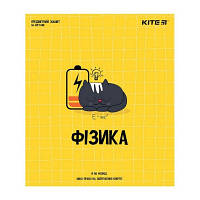 Тетрадь предметная Kite Cat, 48 листов, клетка, физика (K23-240-23)