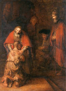 Лист Rembrandt — The Return of the Prodigal Son