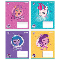 Тетрадь школьная Kite My Little Pony, 12 листов, в косую линию (LP22-235)