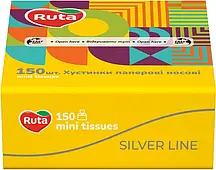 Хустинки паперові носові Ruta Mini Tissues (150шт.) 2 види