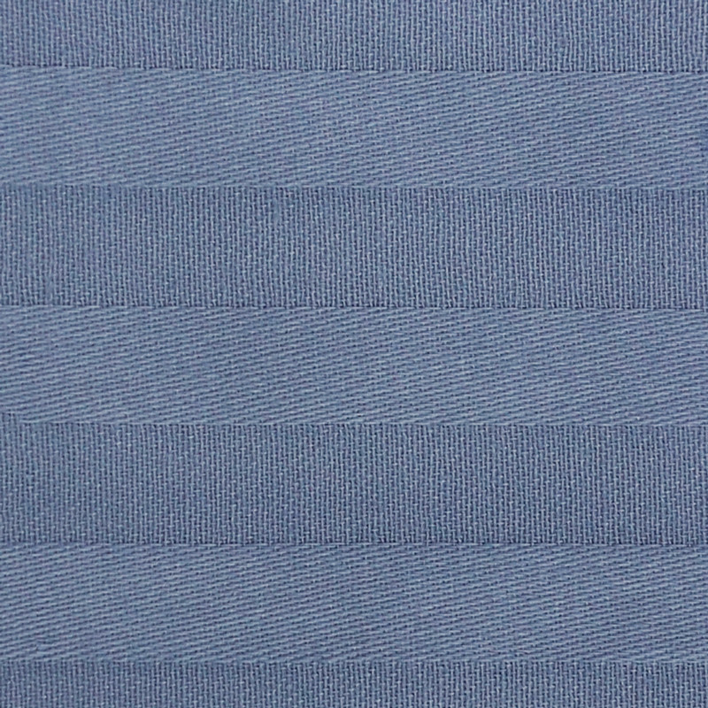 Щільна тканина 240 см для постільної білизни колір синій, однотонний страйп-сатин смужка 100% бавовна, у рулоні (30 м)