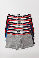 Мужские набор нижнего белья 5 шт в коробке Премиум качества, мужские наборы Tommy Lacoste CK Louis Vuitton Lacoste Striped, M