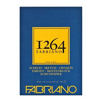 Склейка для рисунка и эскизов Fabriano 1264 Sketch, А4, 90 г/м2, 100 л., слоновая кость (19100632)