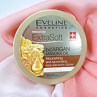 Крем для обличчя та тіла Eveline Soft Bioargan Manuka Oil 175 мл (