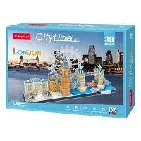 Тривимірна головоломка-конструктор CubicFun City Line London (MC253h)