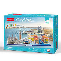 Трехмерная головоломка-конструктор CubicFun City Line Венеция (Mc269H)