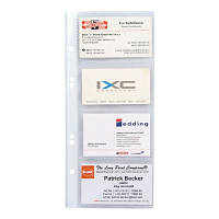 Файлы Axent для 8 визиток, 70 мкм, 10 шт. (2526-A)