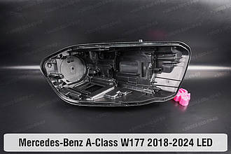 Корпус фари Mercedes-Benz A-Class W177 LED 3 лінзи (2018-2024) IV покоління правий